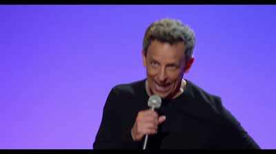 [laughter] - Seth Meyers: Lobby Baby