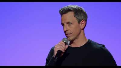 [laughter] - Seth Meyers: Lobby Baby