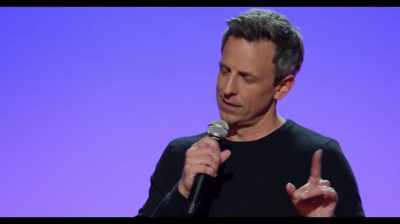[laughter] - Seth Meyers: Lobby Baby