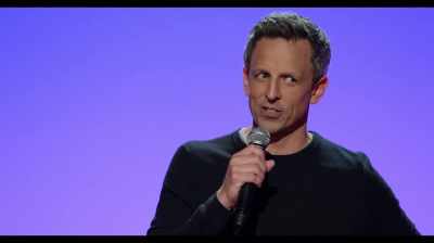 [laughter] - Seth Meyers: Lobby Baby