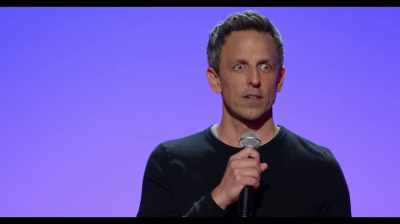 [laughter] - Seth Meyers: Lobby Baby