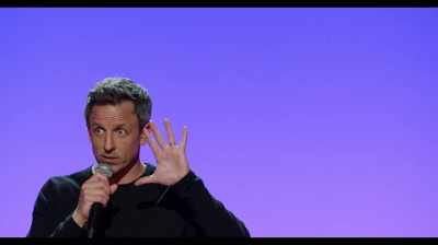 [laughter] - Seth Meyers: Lobby Baby