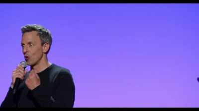 [laughter] - Seth Meyers: Lobby Baby