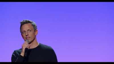 [laughter] - Seth Meyers: Lobby Baby