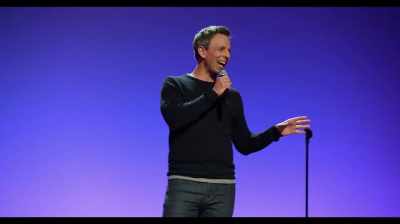 [laughter] - Seth Meyers: Lobby Baby