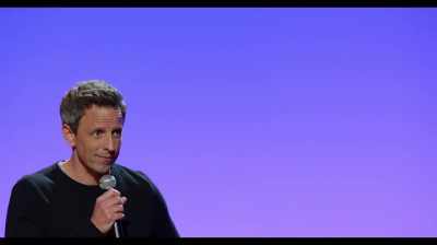 [laughter] - Seth Meyers: Lobby Baby