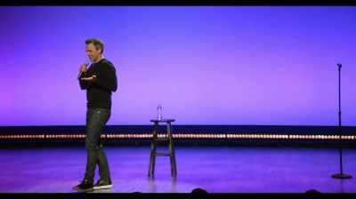 [laughter] - Seth Meyers: Lobby Baby