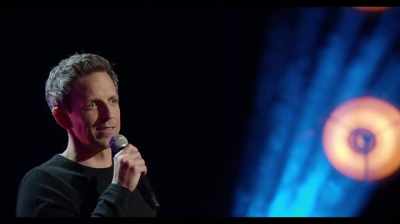 [laughter] - Seth Meyers: Lobby Baby