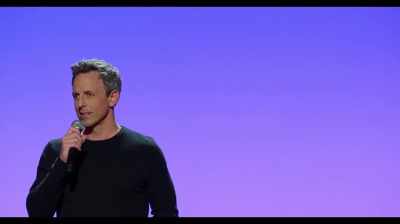 [laughter] - Seth Meyers: Lobby Baby