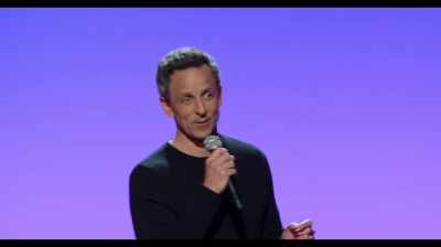 [laughter] - Seth Meyers: Lobby Baby