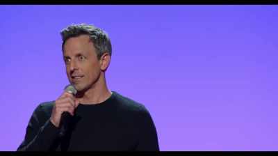 [laughter] - Seth Meyers: Lobby Baby
