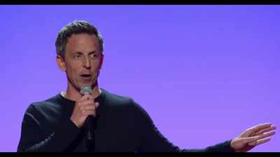[laughter] - Seth Meyers: Lobby Baby