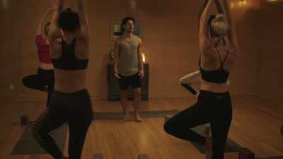 - [laughter] - Psycho Yoga Instructor