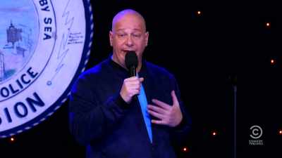 [laughter] - Jeff Ross Roasts Cops