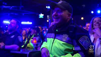 [laughter] - Jeff Ross Roasts Cops
