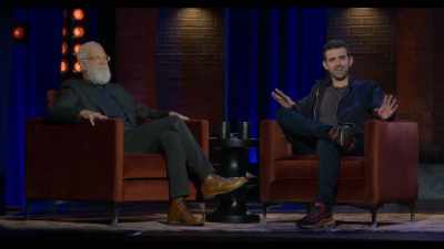 [laughter] - That’s My Time with David Letterman