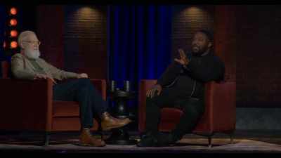 [laughter] - That’s My Time with David Letterman