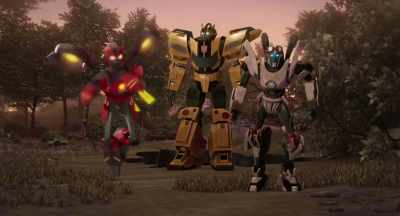 [laughter]
[transforming] - Transformers: EarthSpark