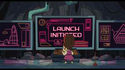 Launch initiated. - No Time to Spy: A Loud House Movie