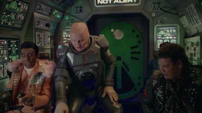 "Launch parachute." - Red Dwarf: The Promised Land