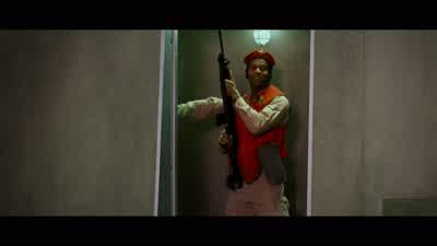 Launching the subterranean probe. - Austin Powers: International Man of Mystery