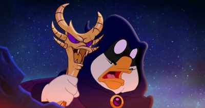 Lava lizards: ♪ Make way for the queen! ♪ - Legend of the Three Caballeros
