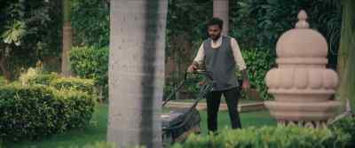 [lawnmower whirring stops] - Khufiya