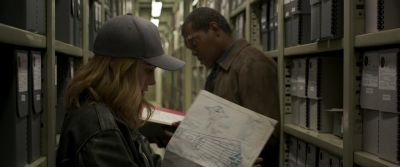 Lawson's plan for the light speed engine - Captain Marvel