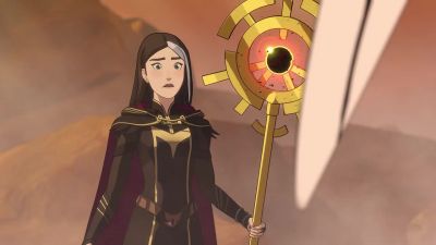 Lay down your staff... and surrender. - The Dragon Prince