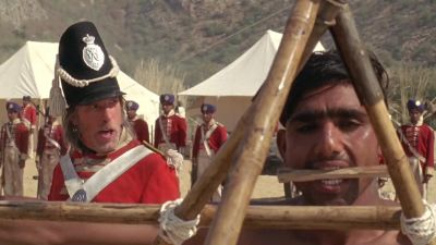 Lay it on hard man Don't tickle him - "Sharpe" Sharpe's Challenge