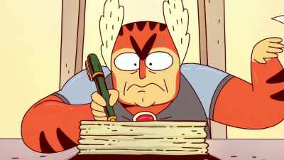 ♪ Laying down laws!
He's laying down laws! ♪ - ThunderCats Roar