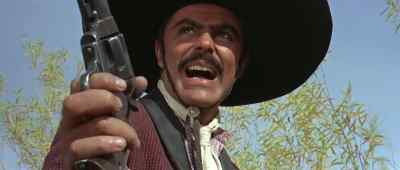 Lazaro, you know, I think the gringo
needs a bath. - The Appaloosa