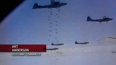 LCDR ANDERSON: The Air
Force wanted to come in - The Pacific War in Color