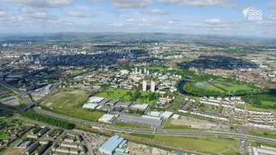 Le Corbusier thought
he saw a terrible truth, - Scotland from the Sky