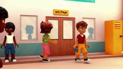 Le foot égal amis.
Le foot égal amis. - Lego Friends: The Next Chapter: New Beginnings