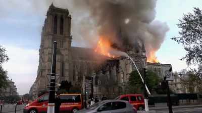 Lead from the roof melted - Ancient Engineering