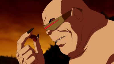 LEADER All this metal and you don't even use it to kill - Batman: The Dark Knight Returns, Part 1