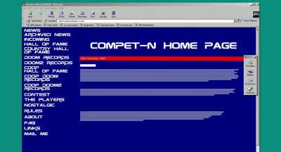 Leaderboard started
popping up and speedrunning
was on its way. - Running with Speed