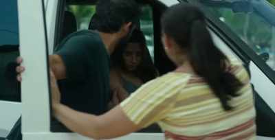 - Leave her alone, I'm begging you.
- Get out. - Carmen & Lola