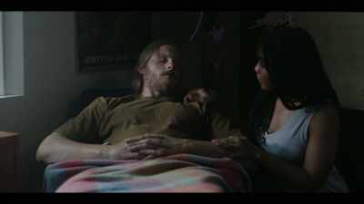 - Leave him, love.
- [sighs] - Earth Abides