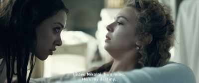 Leave Nikolai, he's mine.
He's my destiny. - Gogol. Viy