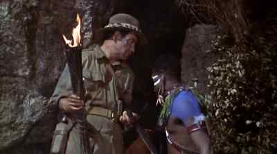 Leave open. Tarzan will follow. Go now! - Tarzan and the Lost Safari