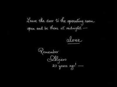 Leave the door to the operating room - The Unknown