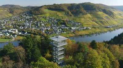 Leaving behind the Prinzenkopf Hill, - World's Most Scenic River Journeys