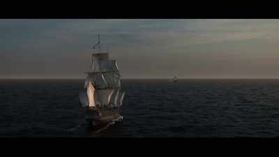 Leaving Bellamy and Paulsgrave
aboard the St. Marie. - The Lost Pirate Kingdom