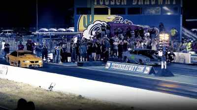Leaving as soon as I let go
of the button. - Street Outlaws No Prep Kings Team Attack