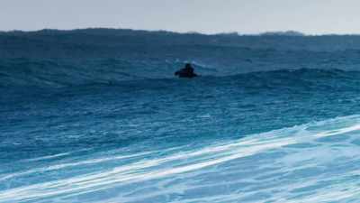 Leaving the crew to face
the hair-raising task - Blue Planet II