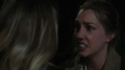Lee was chasing allan
in the woods - Deadly Ex Next Door