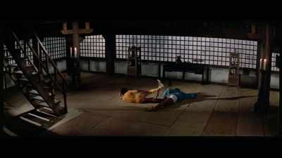 'Lee and his scene partner may
initially come across as stiff - The Final Game of Death
