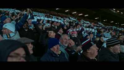 Leeds United bathed in white.
We keep saying it. - Take Us Home: Leeds United